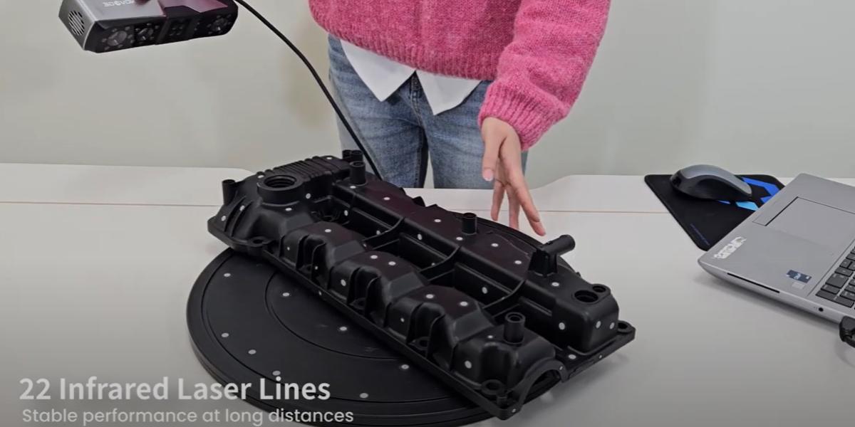 22 інфрачервоні лазерні лінії в 3DeVOK MT